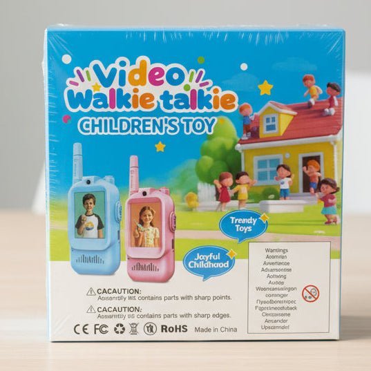 Kids Video Walkie Talkie with Camera Screen & Two Way Communication - Image 3