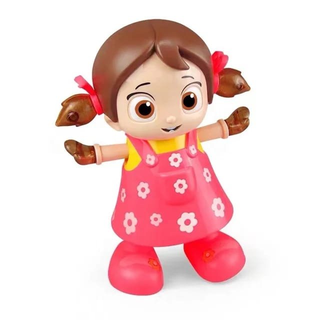 Dance Girl Toy with Flashing Lights and Musical Sound – Interactive Walking & Dancing Doll for Kids - Image 4