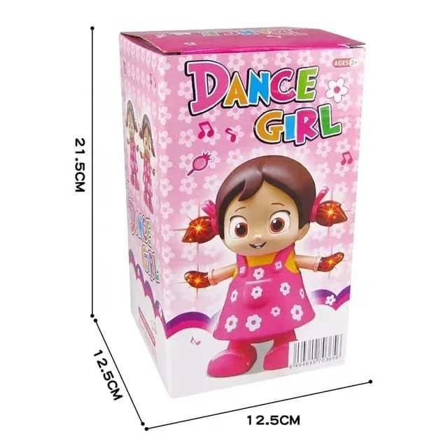 Dance Girl Toy with Flashing Lights and Musical Sound – Interactive Walking & Dancing Doll for Kids - Image 3