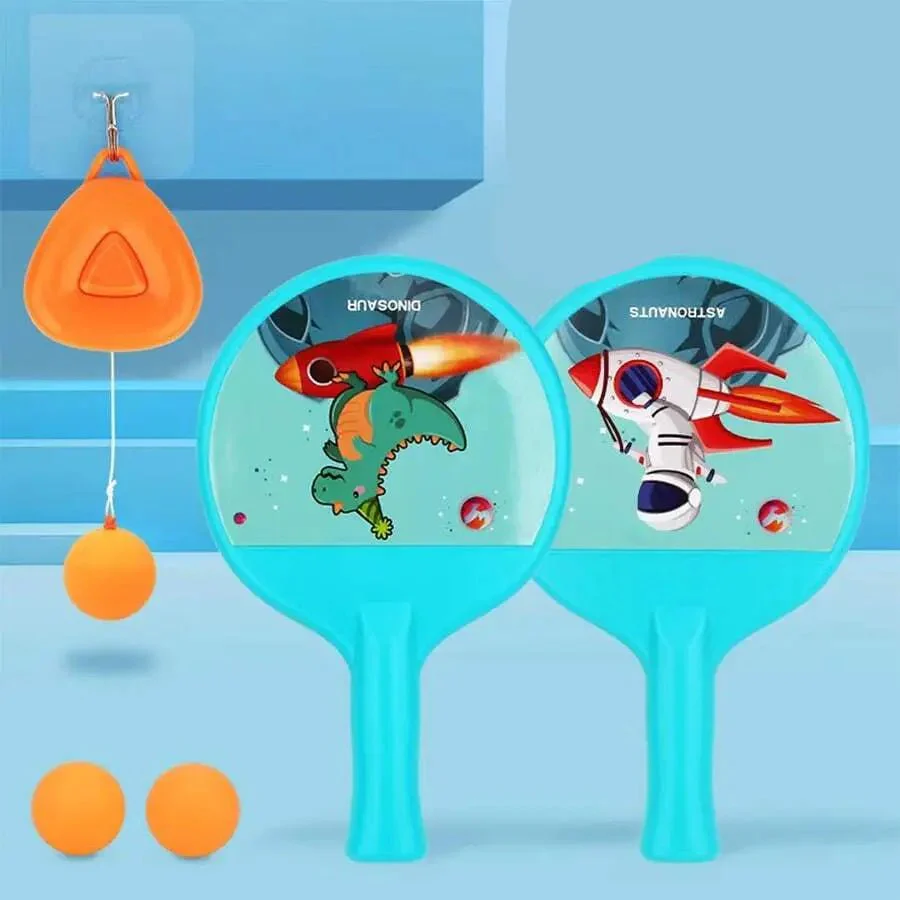 Ping Pong Trainer Game for Kids – One-Click Table Tennis Training Toy with Paddles & Ball - Image 3