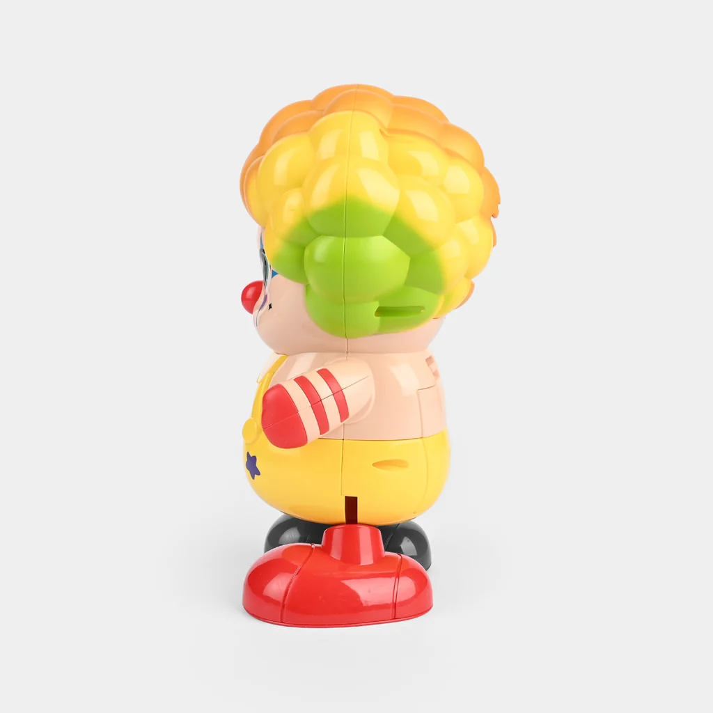 Dancing Clown Toy for Kids – Electric Walking & Dancing Clown with Colorful Lights, Music, Interactive Moving Toy for Boys & Girls - Image 3